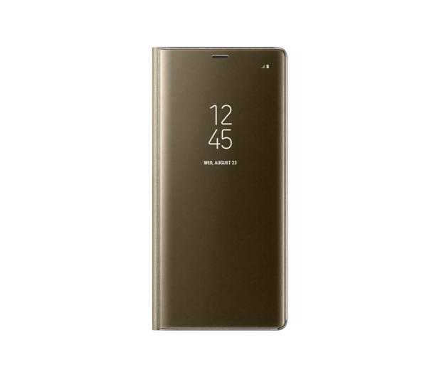 ETUI Clear View Standing Cover do Samsung Galaxy Note 8 zlote - 377877 - zdjęcie